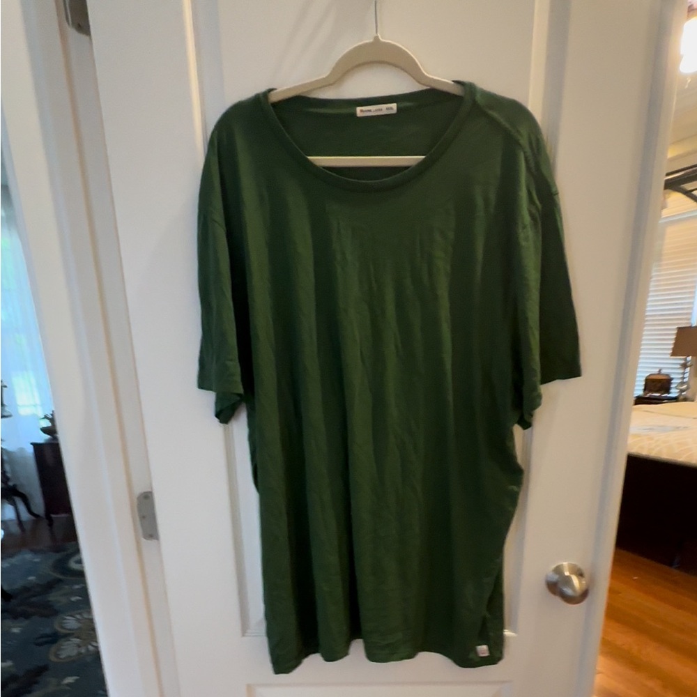 Marine Layer Green Signature Crewneck Tee XXXL‎ NWOT